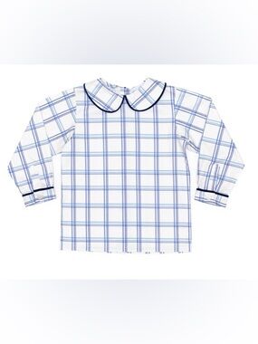 Henry Duvall Long Sleeve Henry Peter Pan in Prescott Plaid (Size: 4T) NWOT